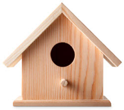 a birdhouse